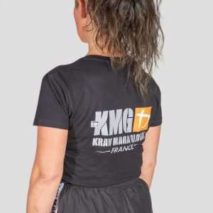 T-Shirt Col V Manches Courtes Instructeur  Moon