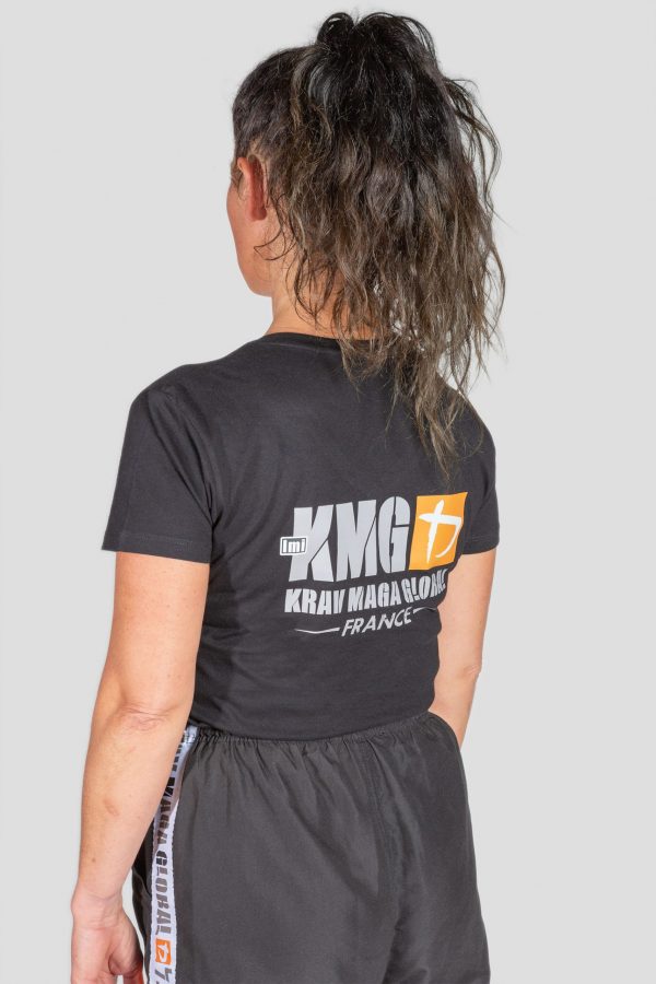 T-Shirt Col V Manches Courtes Instructeur  Moon