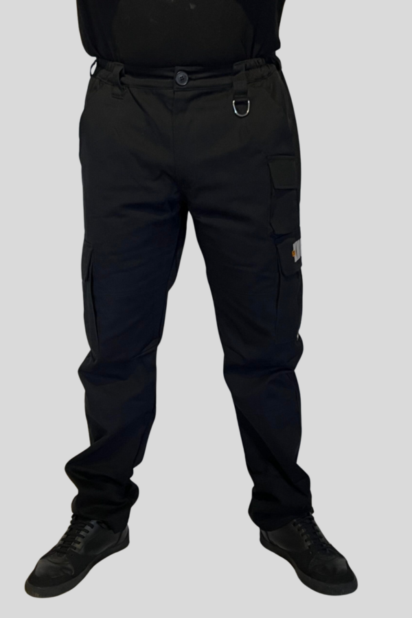 Pantalon Tactique Robuste Noir - Fonctionnel - Poches Cargo - Multipoches