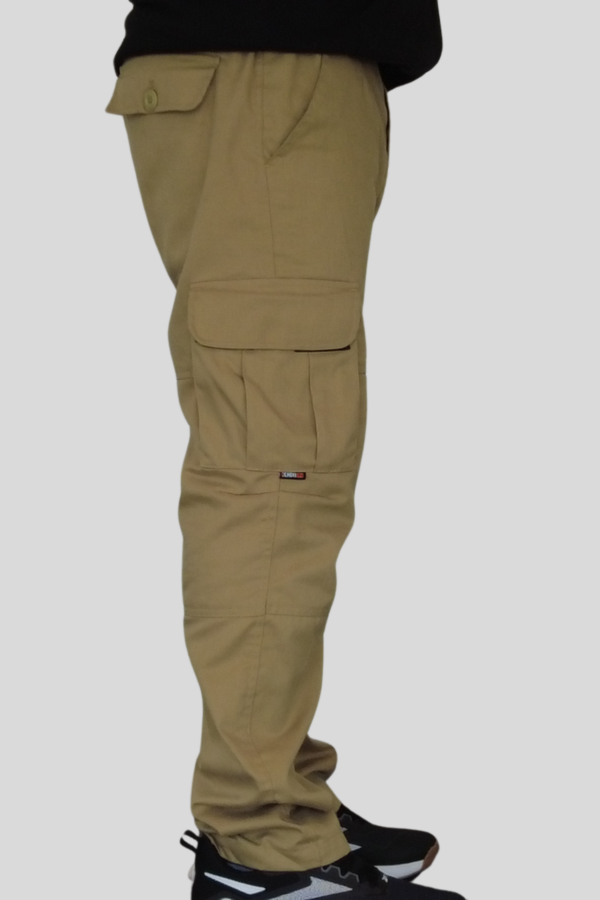 Pantalon Tactique Robuste Sable - Fonctionnel - Poches Cargo - Multipoches